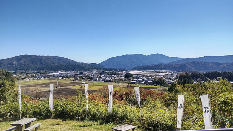 関ヶ原古戦場_石田三成陣跡からの眺望